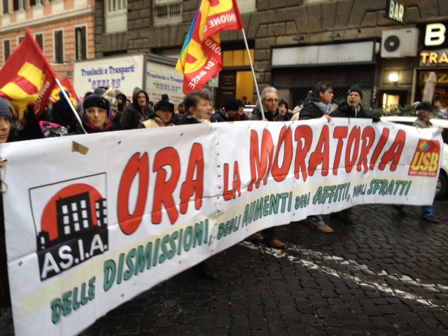 la manifestazione dle 19 gennaio Roma non è in vendita