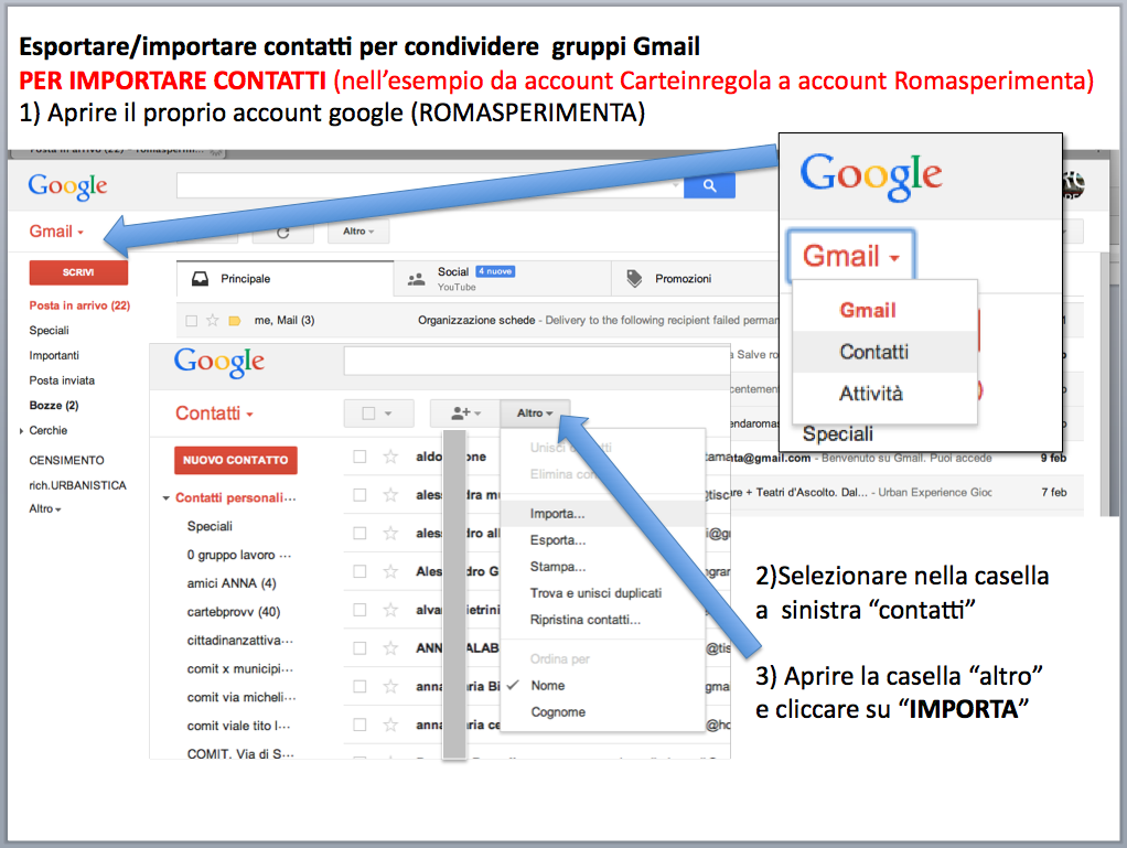 istruzioni gestione account posta Gmail - gruppi di contatti 04