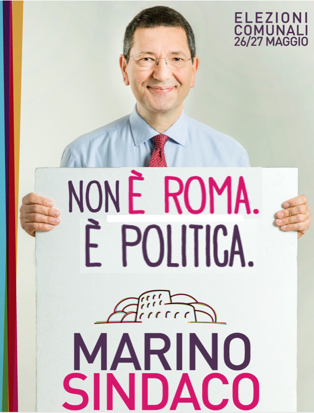 Marino - non e Roma e politica