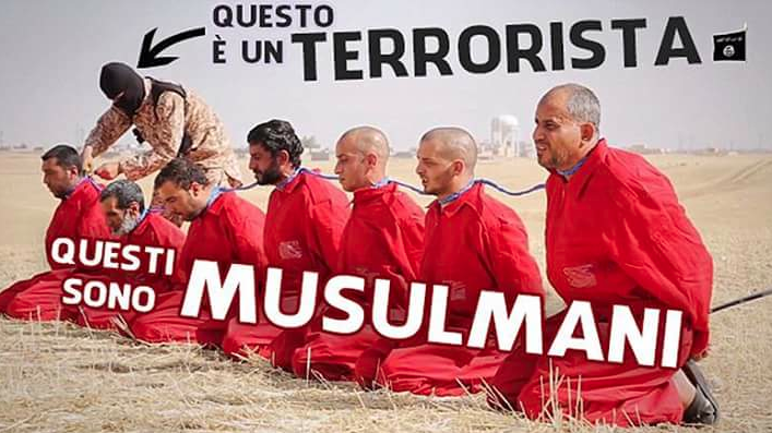 terrorista e musulmani