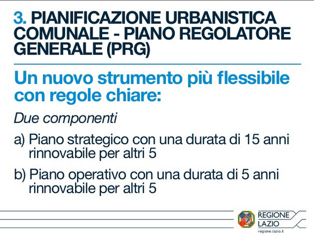 Testo unico urbanistica Lazio 6