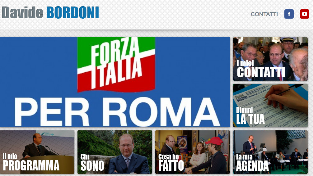 Pagina Bordoni Forza Italia