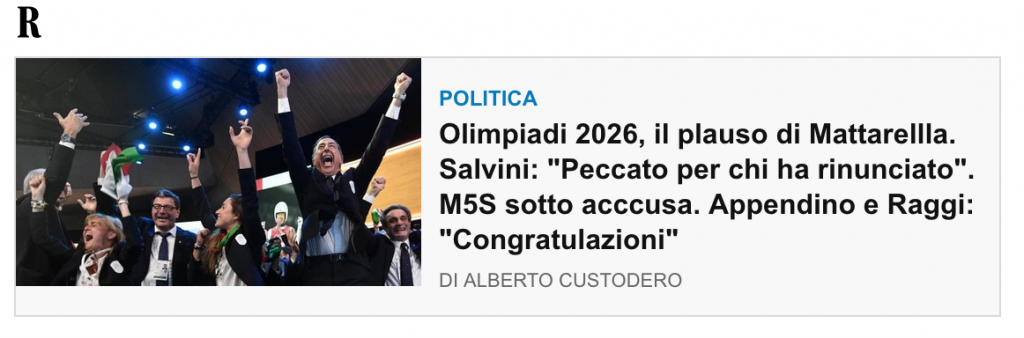 dal sito Repubblica.it