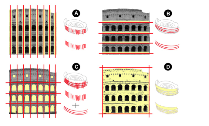 slide da Linee guida per il  nuovo sistema di illuminazione del Colosseo