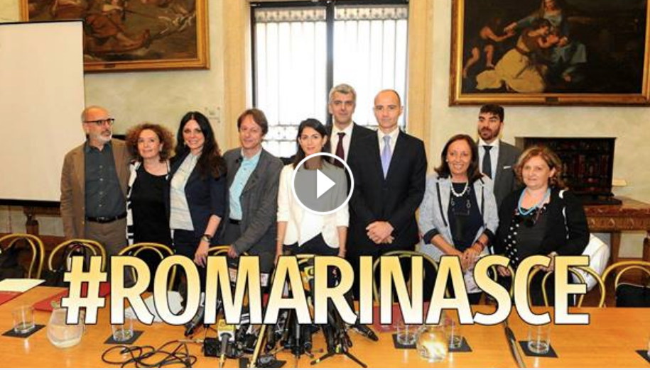 vidoe roma rinasce conf stampa 21 giugno