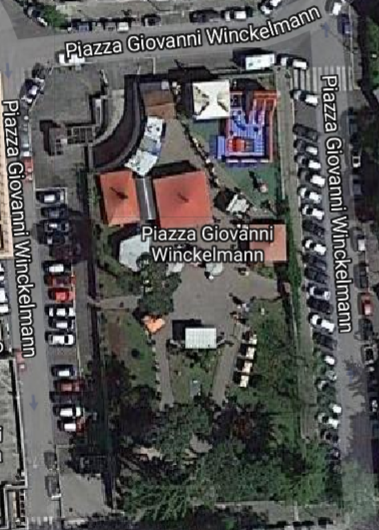 Piazza Winckelmann map