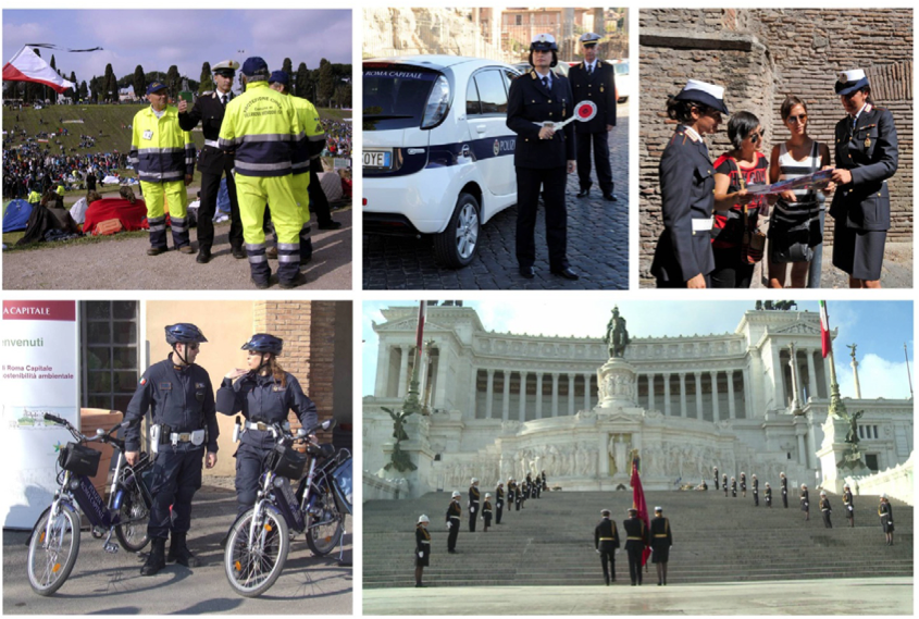 copertina manuale servizi polizia urbana roma