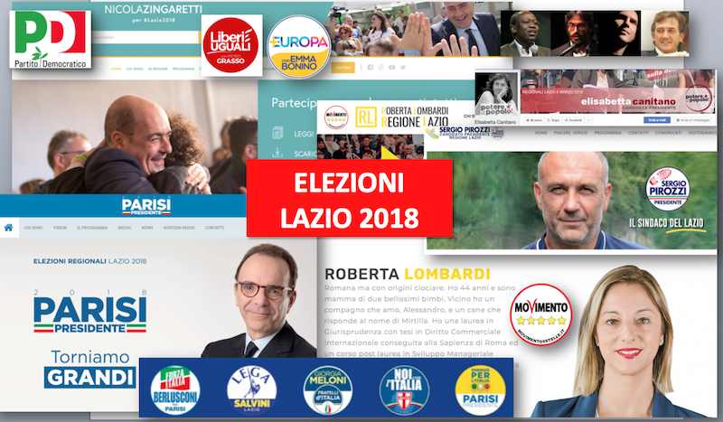 Mosaico candidati regione 3