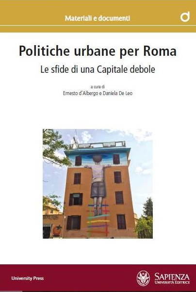 copertina libro politiche urbane per Roma