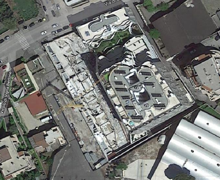 google map Nuovo Mercato via Pollio