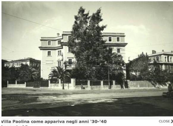 Relazione storica Villa Paolina a cura del Comitato 