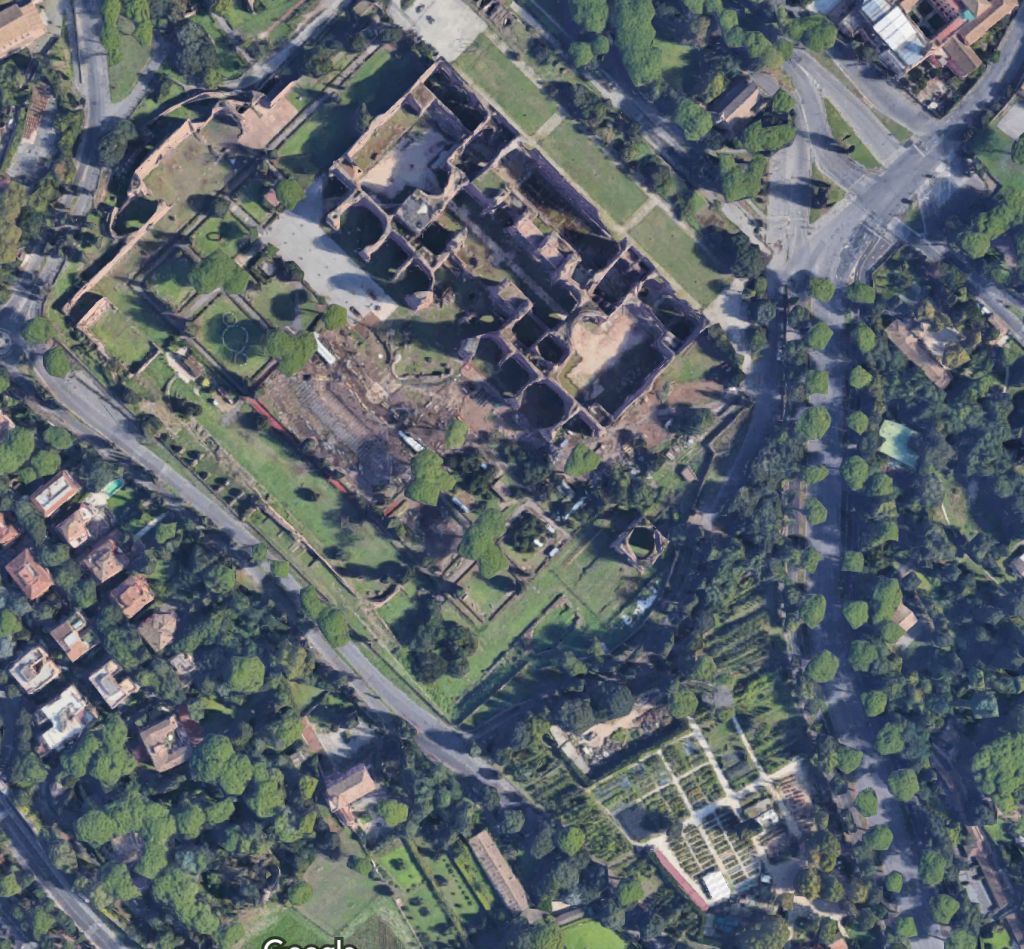 foto 2 map vivaio terme di Caracalla