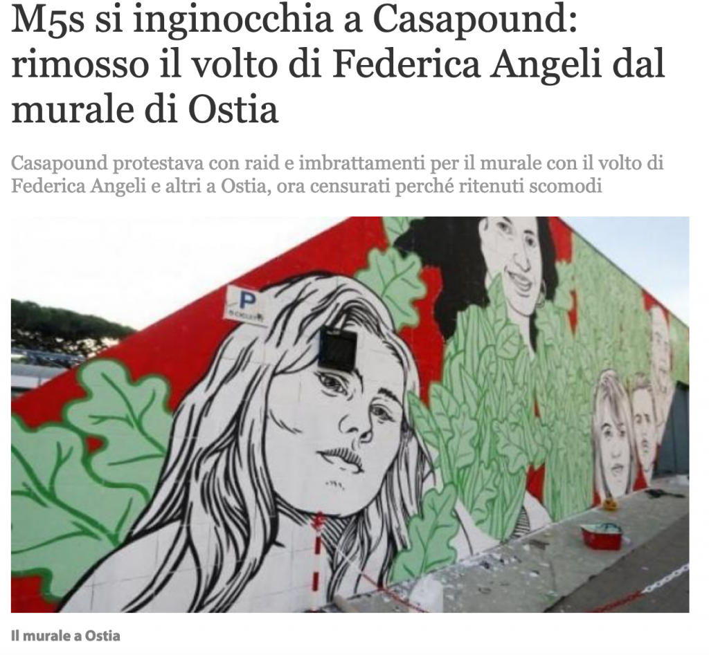 https://globalist.it/news/2019/07/18/m5s-si-inginocchia-a-casapound-rimosso-il-volto-di-federica-angeli-dal-murale-di-ostia-2044372.html