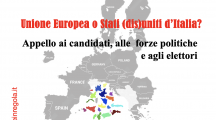 Unione Europea o stati (dis)uniti d’Italia? L’appello di Carteinregola