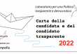 Elezioni trasparenti e la Carta della Candidata e del Candidato trasparente 2022