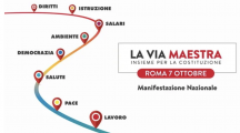 Carteinregola aderisce a La Via Maestra – insieme per la Costituzione, il 7 ottobre a Roma (e le nuove puntate di L’Italia non si taglia)