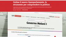 Openparlamento: presentata la nuova piattaforma