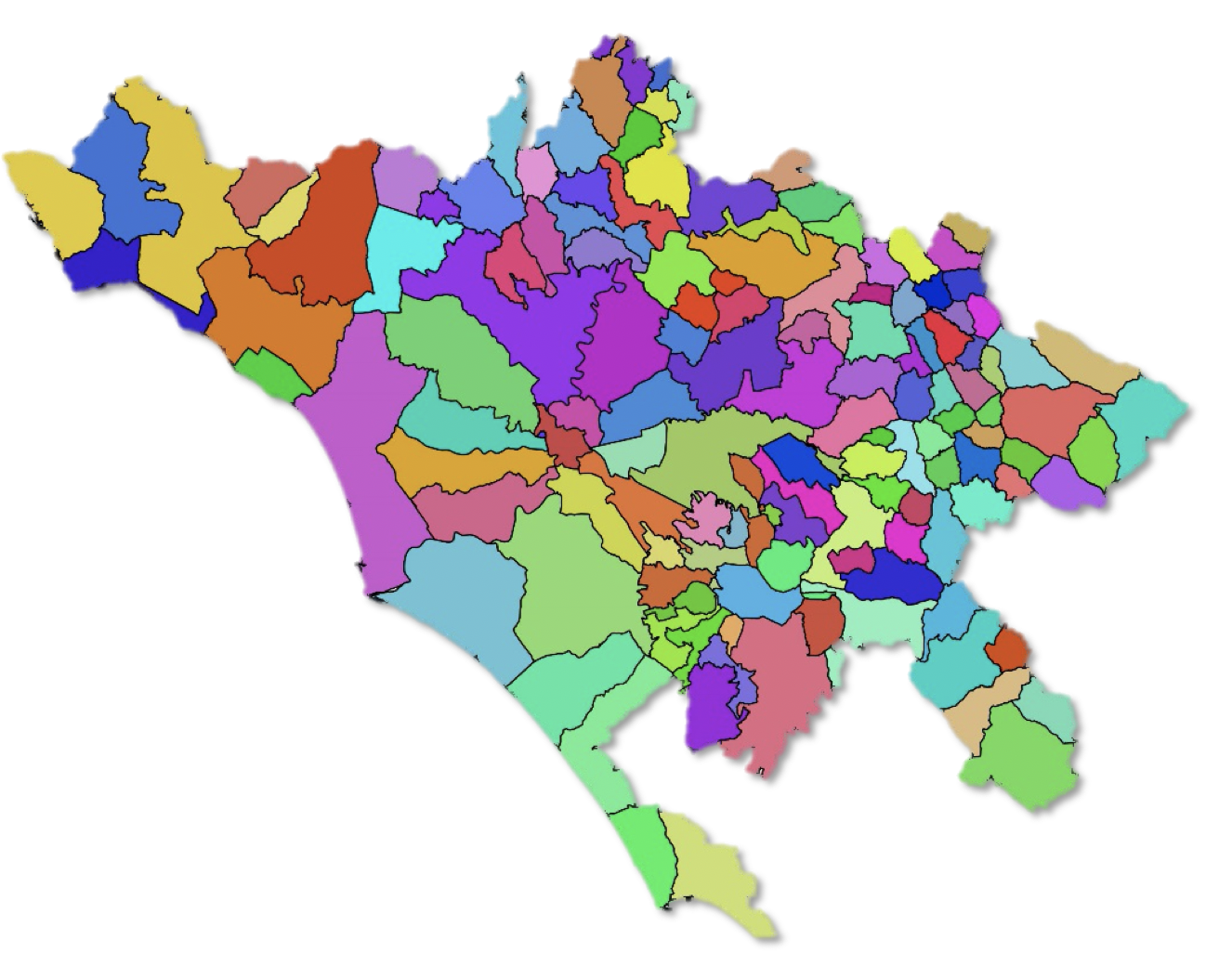 roma citta metropolitana a colori