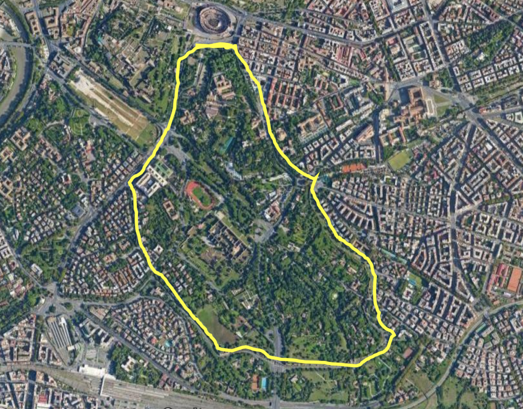 Mappa centro storico con riduzione PTPR 2019 1