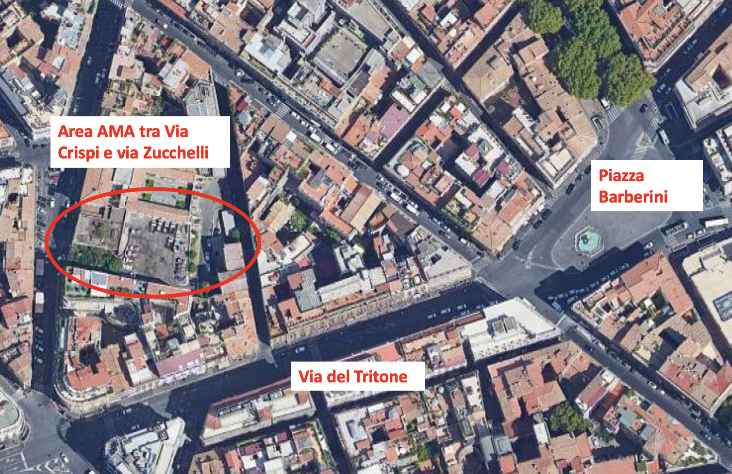 map via crispi zucchelli barberini google