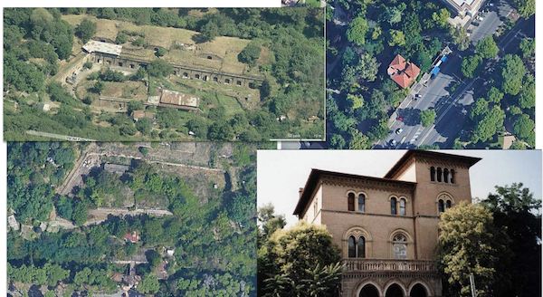 forte antenne e villino leopardi mosaico