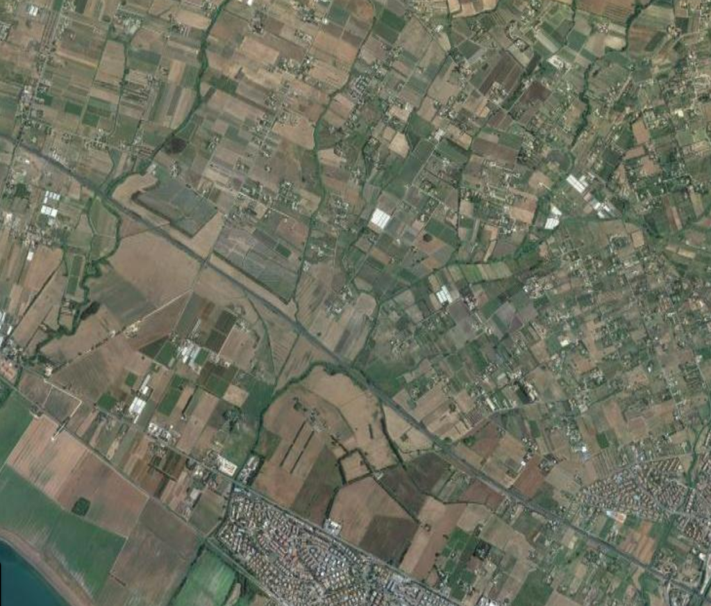 map lazio santa severa