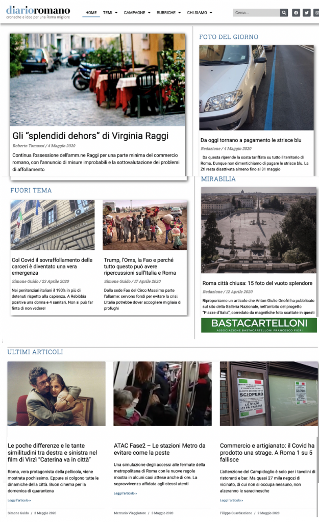 sito diarioromano 1Schermata 2020-05-04 alle 11.09.45