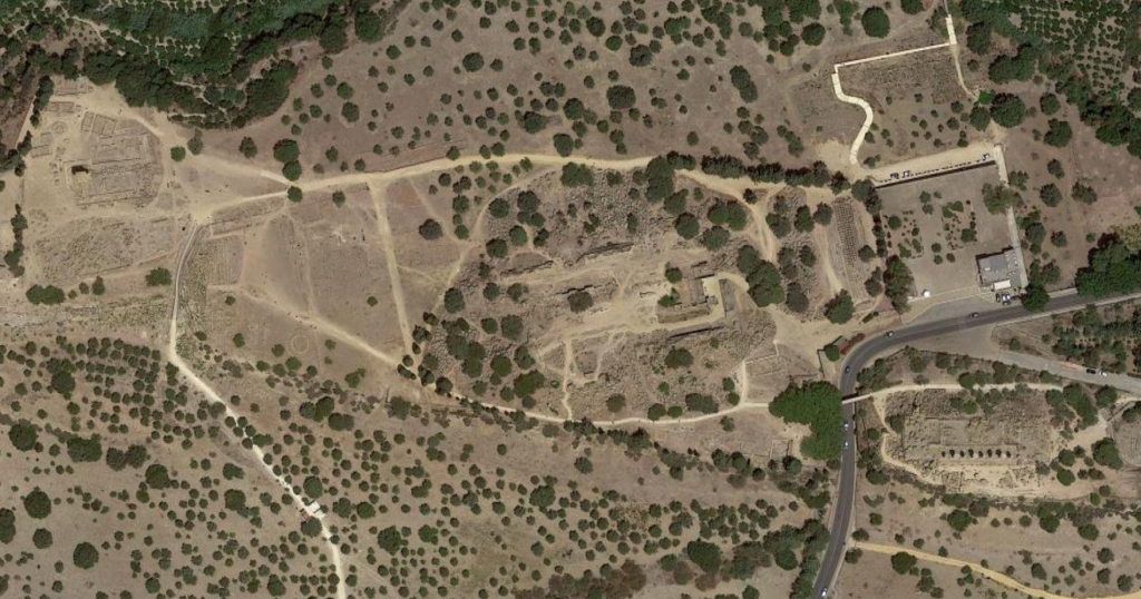 valle dei templi map