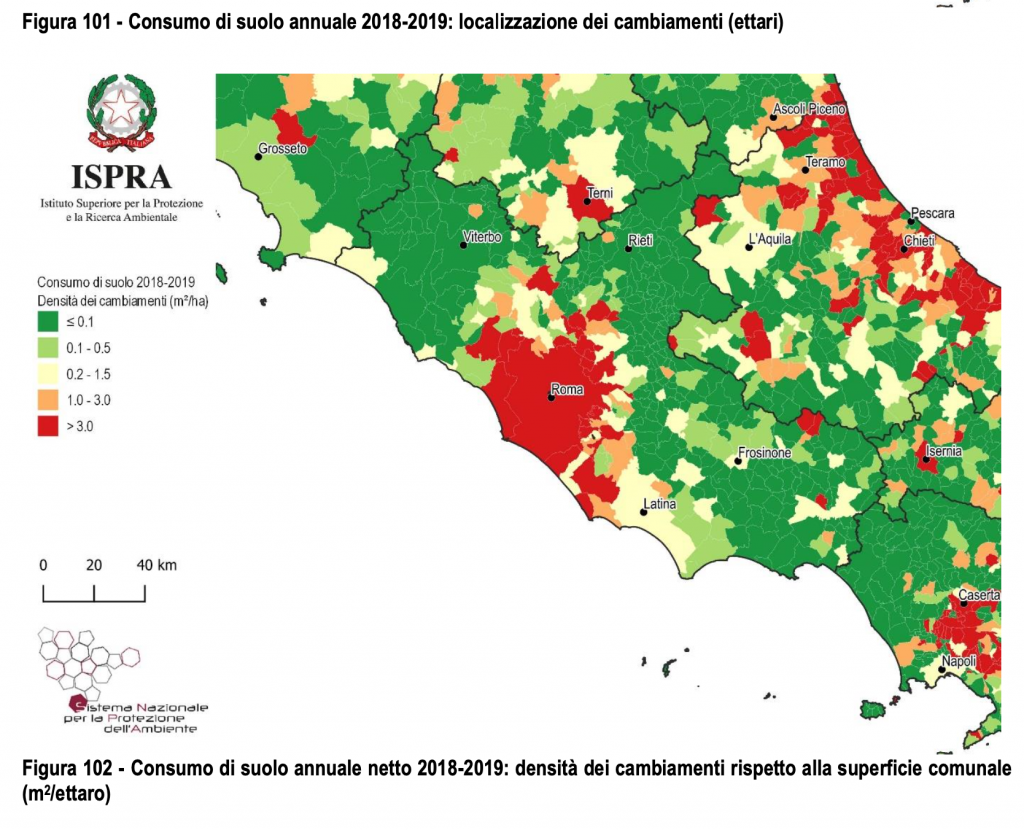 [fonte: https://www.carteinregola.it/index.php/il-nuovo-rapporto-ispra-sul-consumo-di-suolo/]